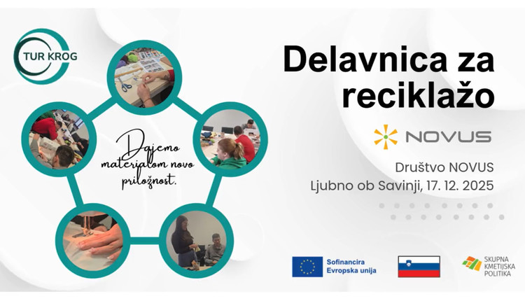 Uspešno izvedena prva Delavnica za reciklažo v okviru projekta TUR-KROG na Ljubnem ob Savinji