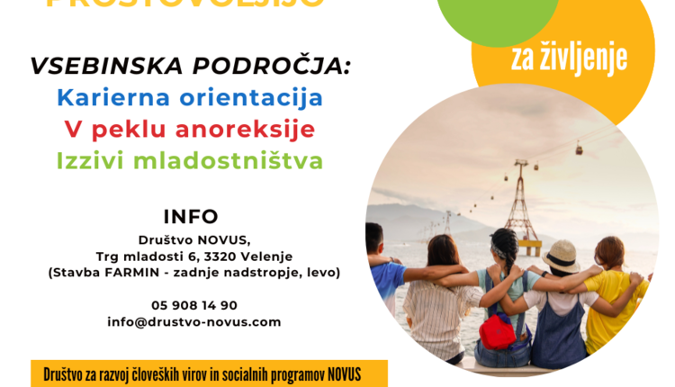 PROSTOVOLJSTVO NOVUS - MLADI PROSTOVOLJIJO 