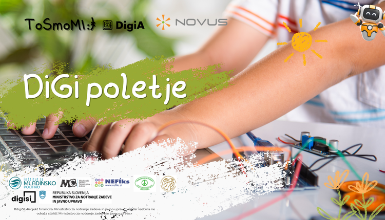 DiGi počitniška avantura: varno, ustvarjalno in zabavno v digitalni svet!
