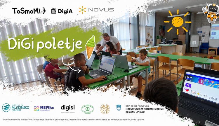 Počitniški dnevi v znamenju digitalnega ustvarjanja
