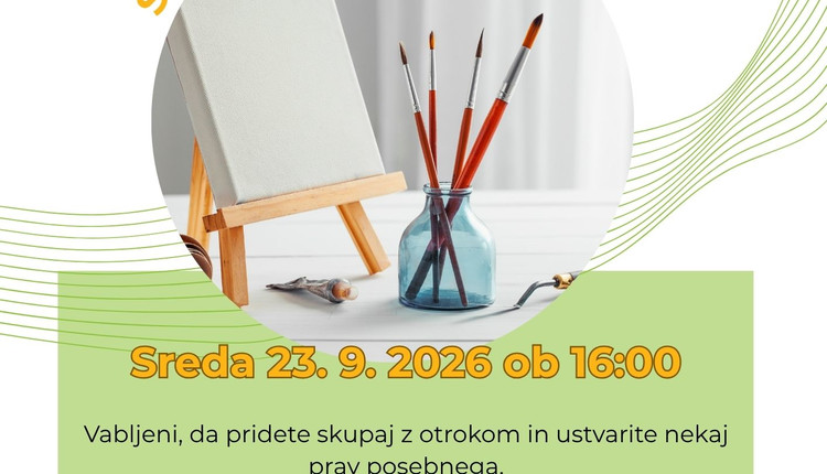 Slikarska delavnica: Slikanje na platno