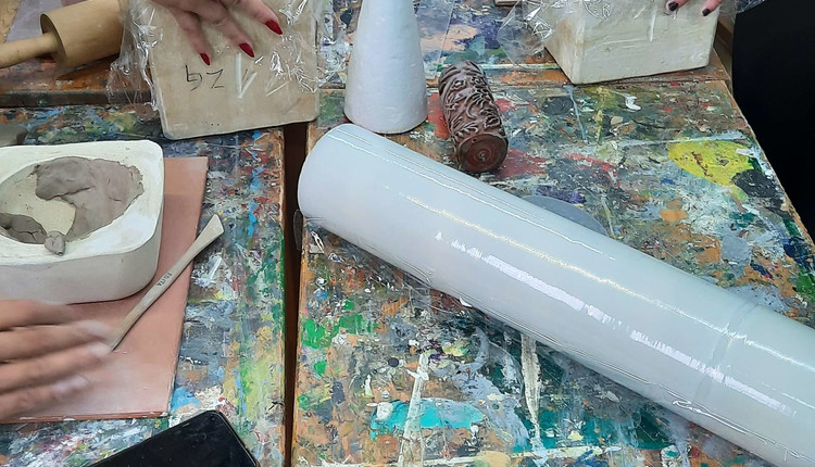 Pričetek glinene delavnica četrtek skupine