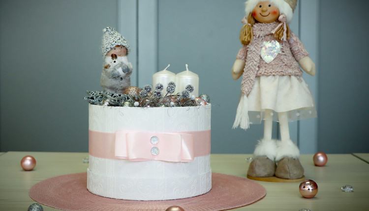 DIY Sodobni adventni venček