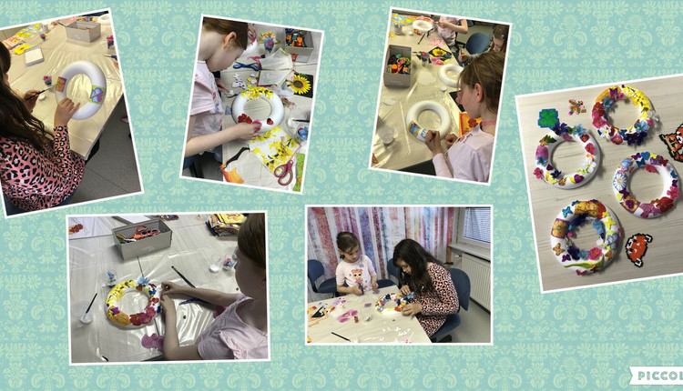 CDH - Izdelava spomladanske dekoracije