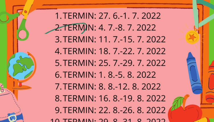 CDH - Brezplačne poletne aktivnosti za otroke