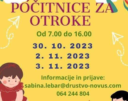 Aktivne jesenske počitnice za otroke