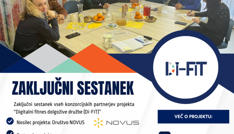 Di-FIT – Zaključni sestanek