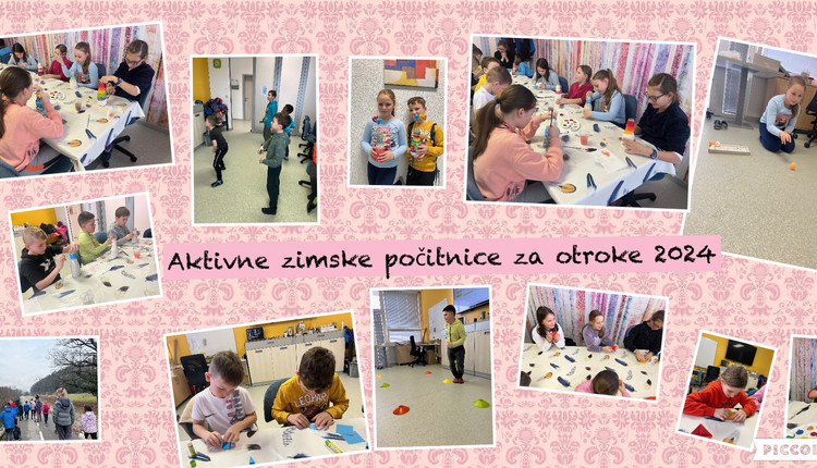 Aktivne zimske počitnice za otroke 