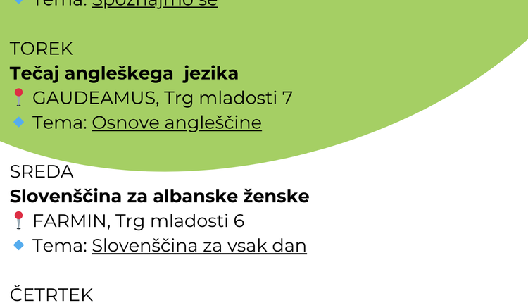 Napovednik 5. 5. - 9. 5. 2024