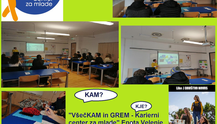 VšečKAM in GREM - Karierni center za mlade - Kompetence in Šolski center Velenje