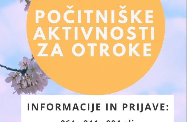 Prvomajske počitnice za otroke 2021